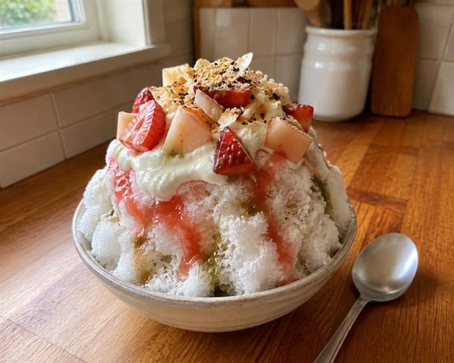 Add the Yogurt Cloud, Garnishes, and Serve Immediately