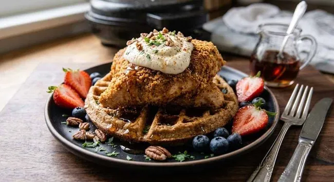 Montar el plato de brunch de lujo