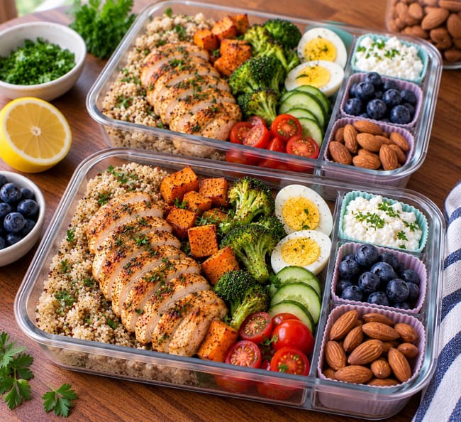 Assemble the Lunch Boxes
