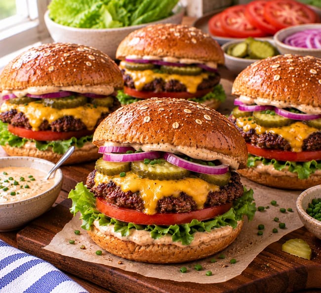 Assemble the Smash Burgers
