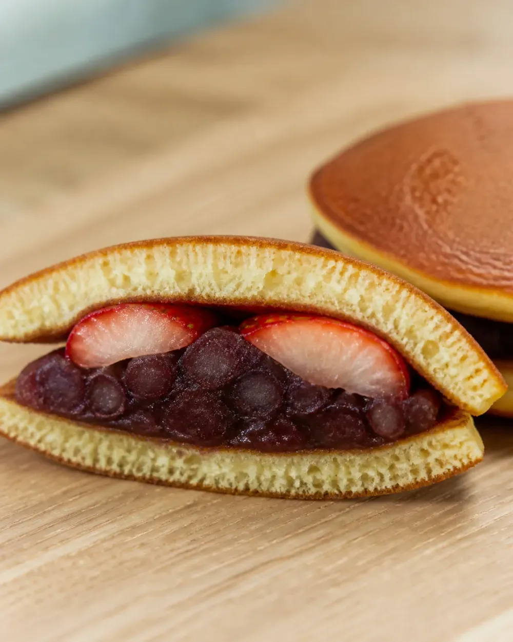 Balanced Dorayaki with Naturally Sweetened Anko