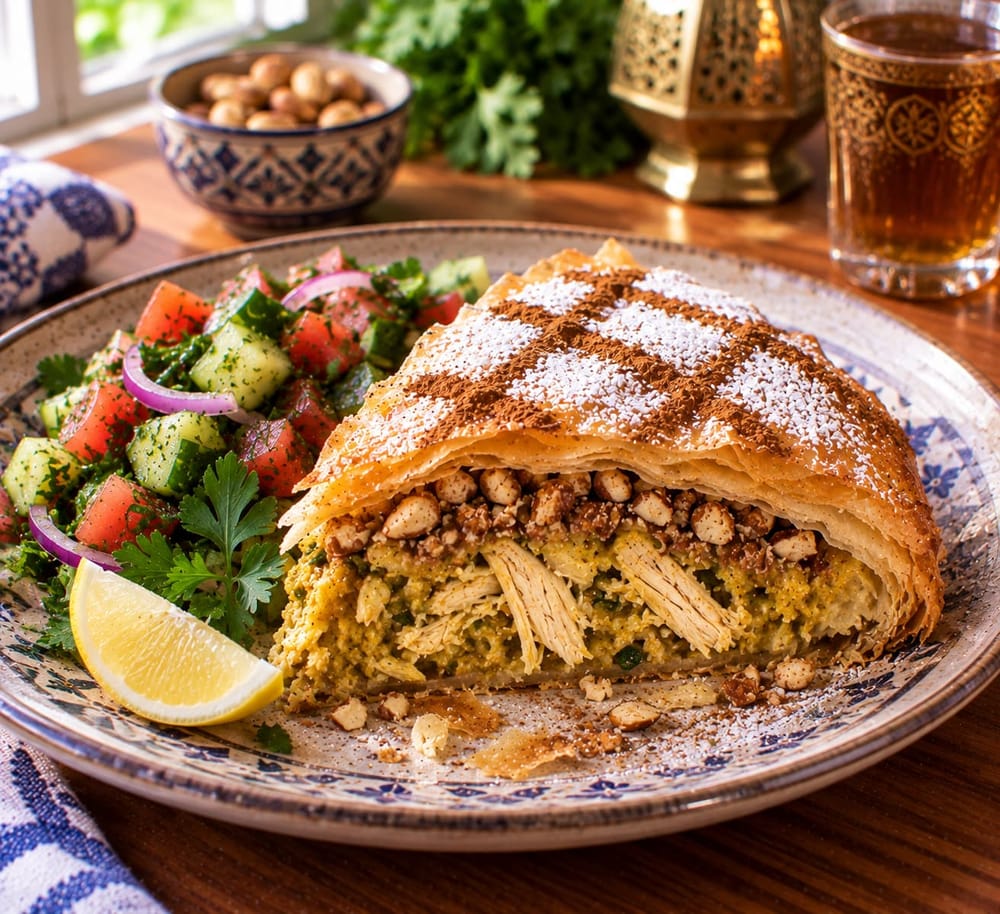 Balanced Moroccan Chicken Pastilla