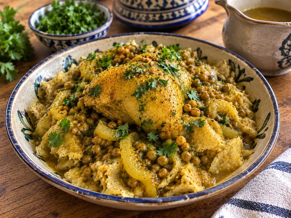 Balanced Moroccan Chicken Rfissa
