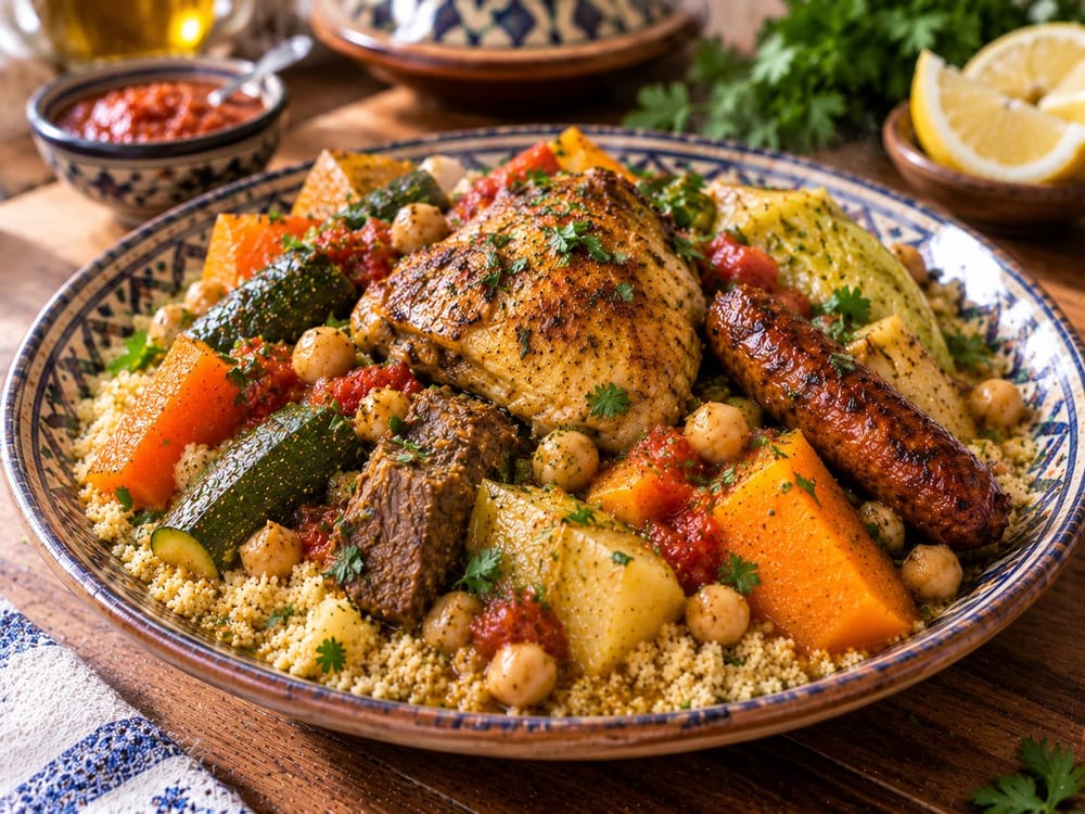 Balanced Moroccan Couscous Royale