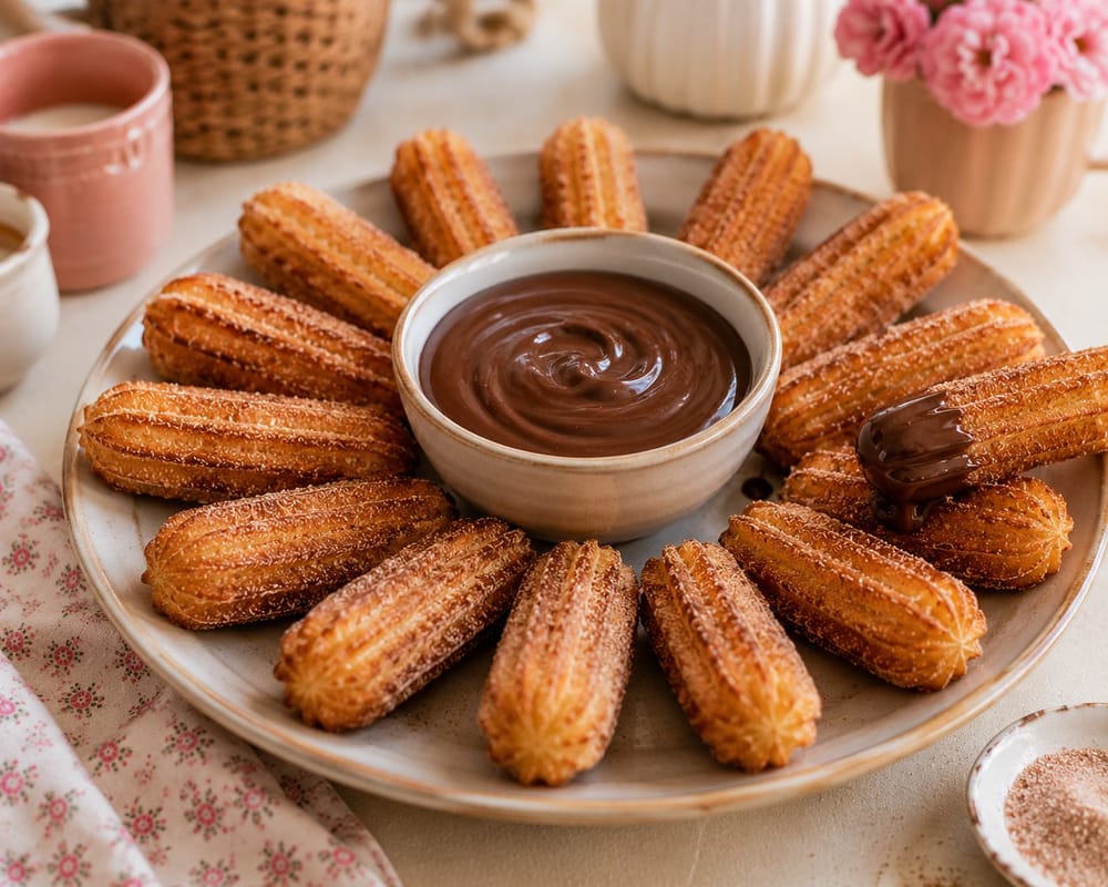 Balanced Oven-Baked Churros