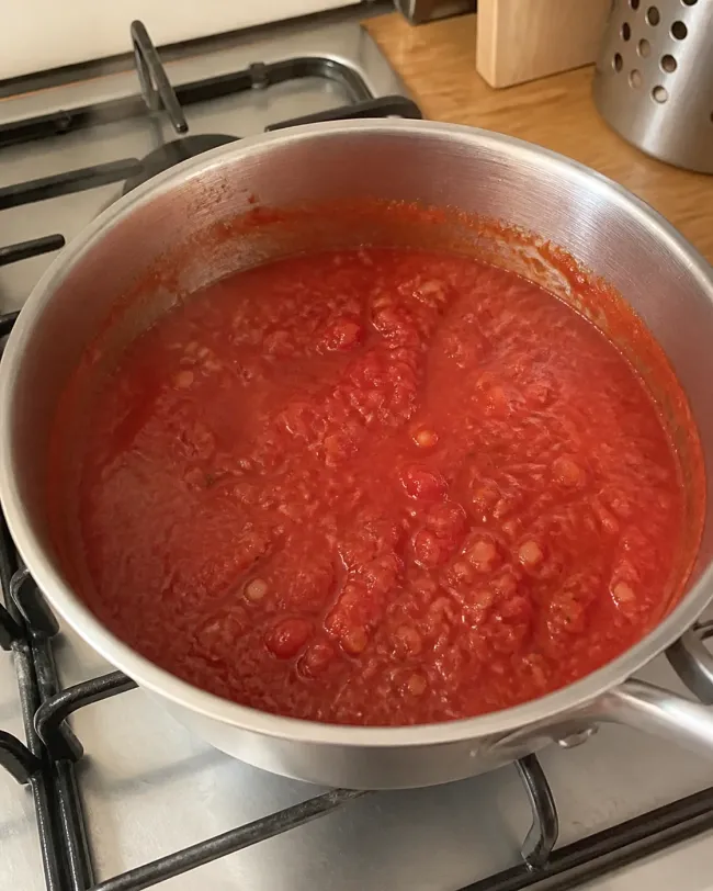 Build the Rustic Tomato Sauce