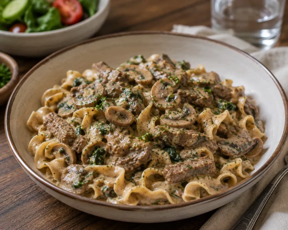 Stroganoff de Res