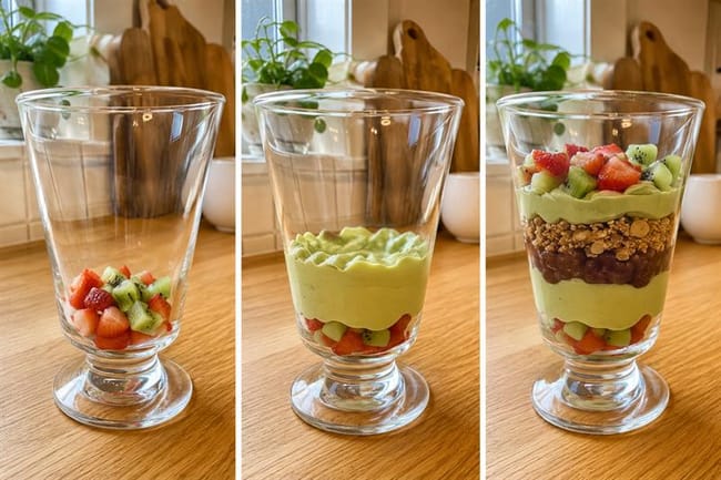 Build Four Clean, Distinct Parfaits