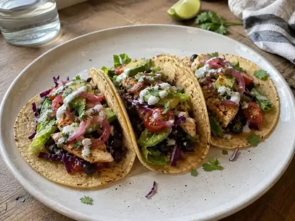 🌮 Balanced Chicken Tacos