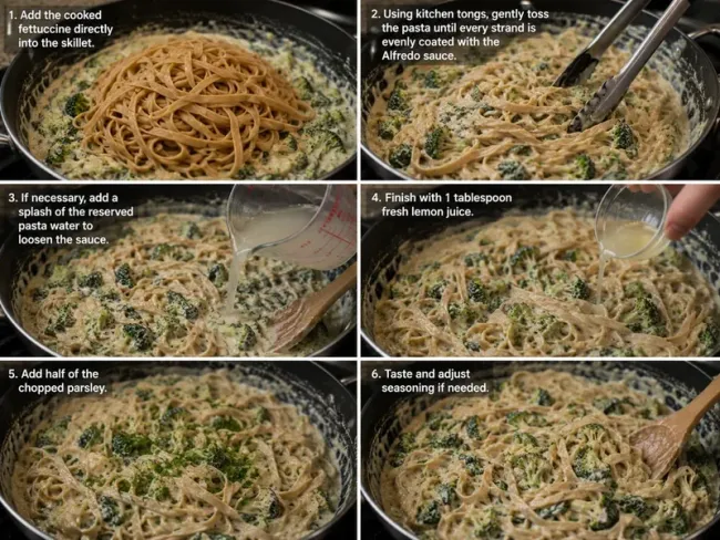 Combine the Pasta