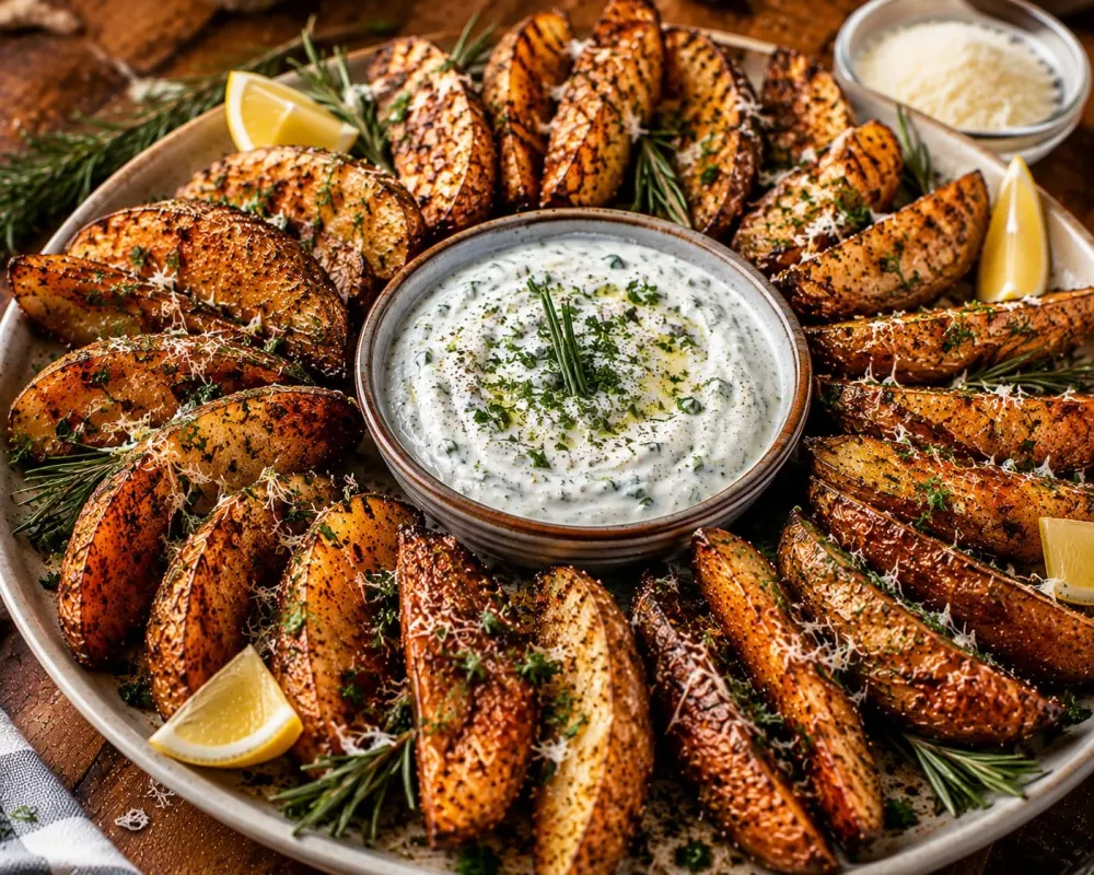 Crispy Potato Wedges