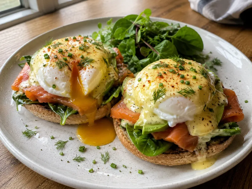 Protein & Fibre Eggs Benedict