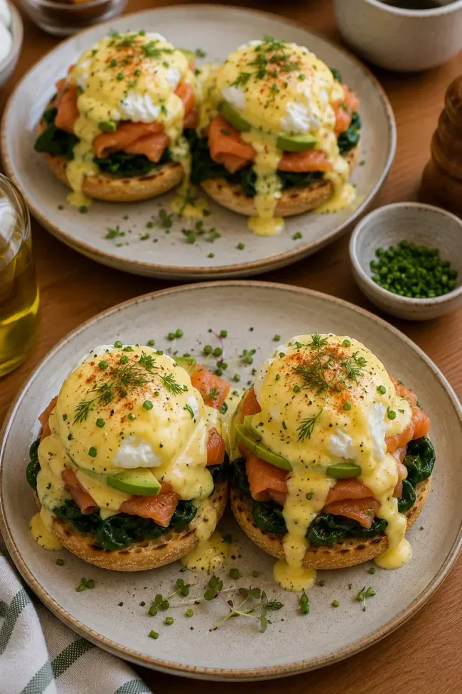 Finish with the Hollandaise
