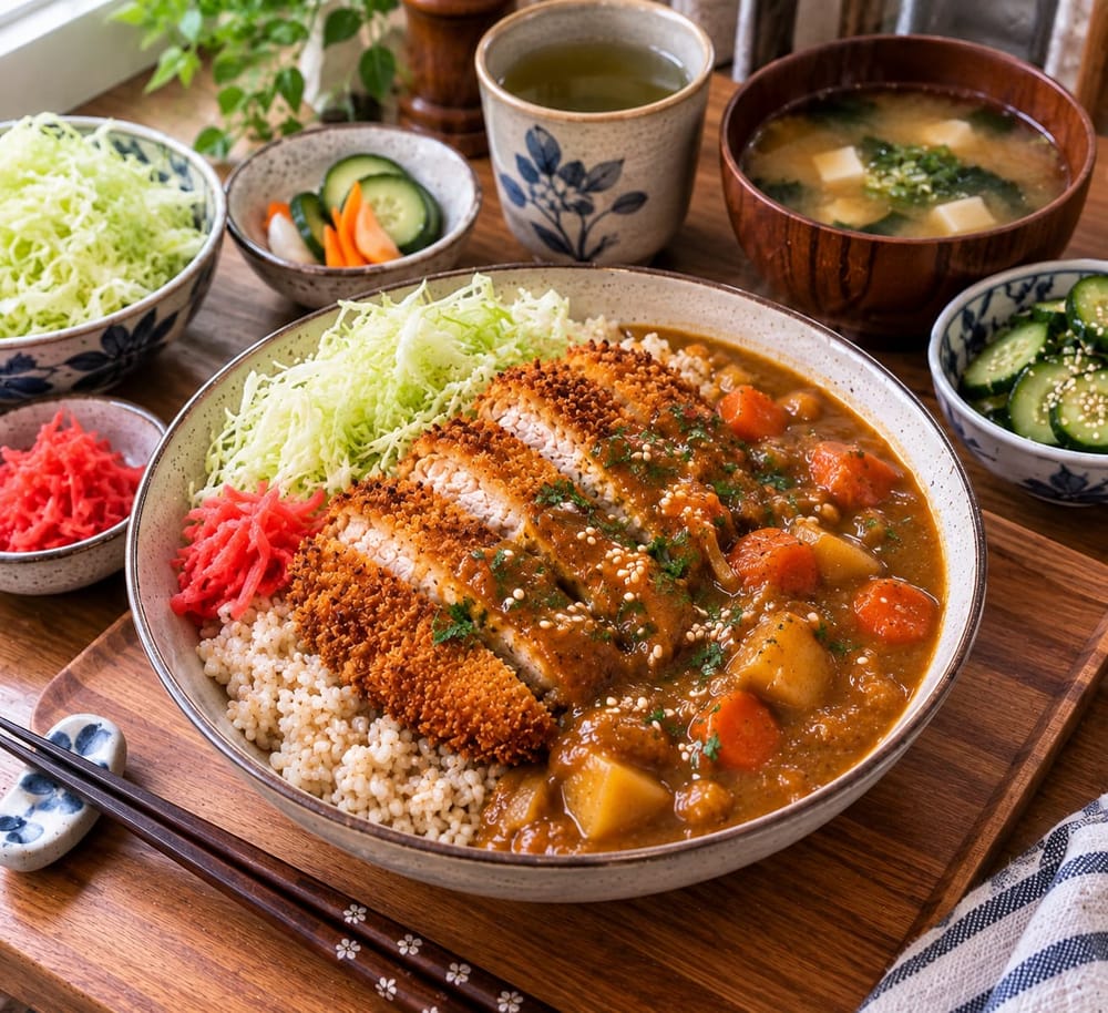 Healthy Chicken Katsu Curry