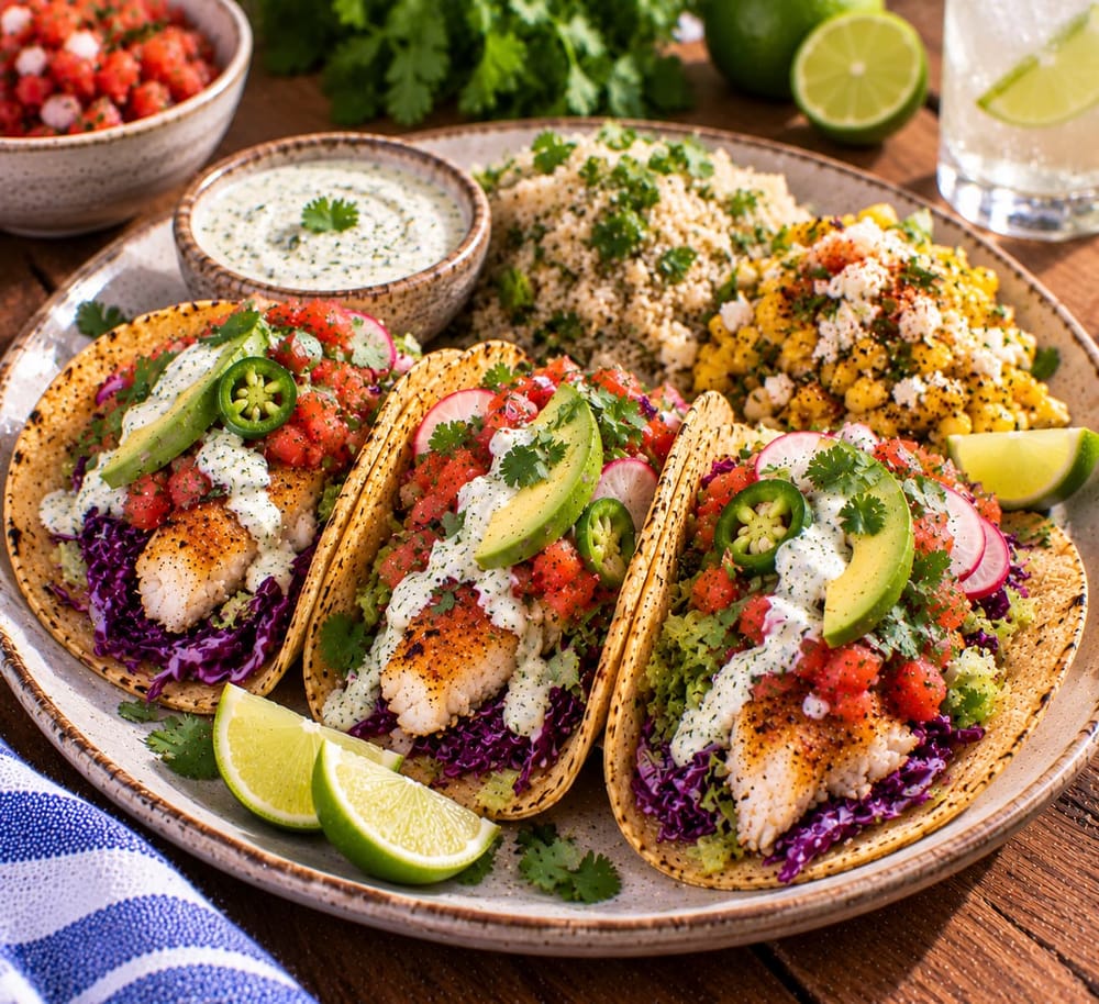 Healthy Fish Tacos