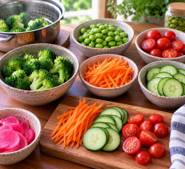 Prepare the Vegetables