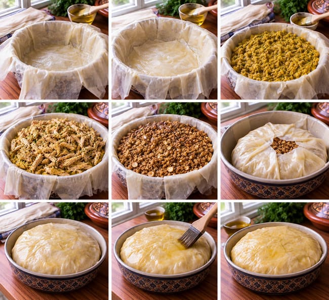 Layer & Fold the Pastilla