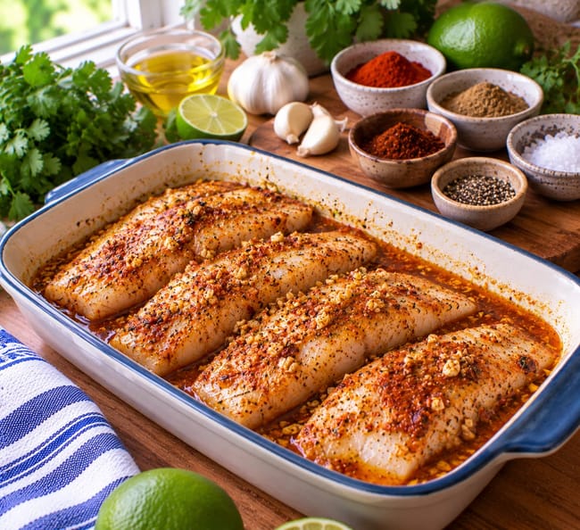 Marinate the Fish