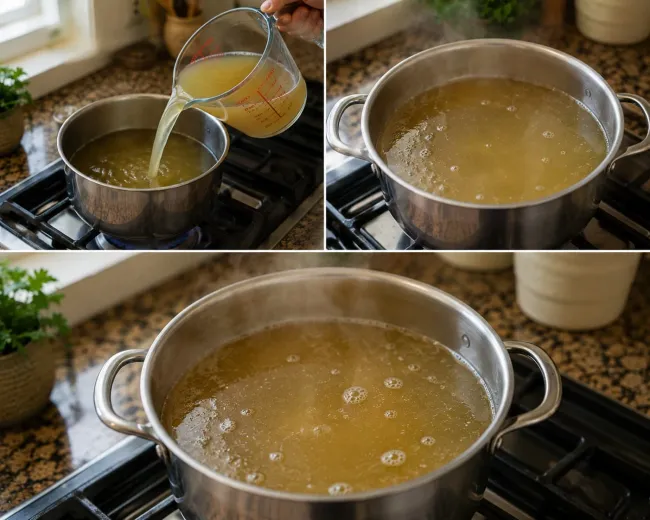 Prepare the Broth