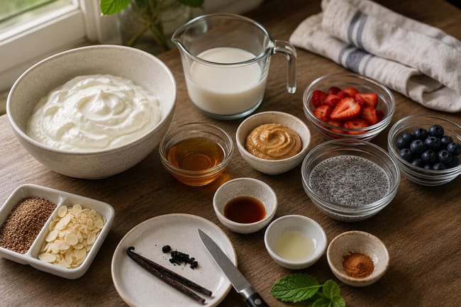 Prepare the Frozen Yogurt Base
