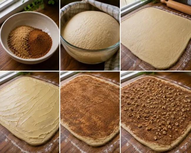 Prepare the Cinnamon Filling