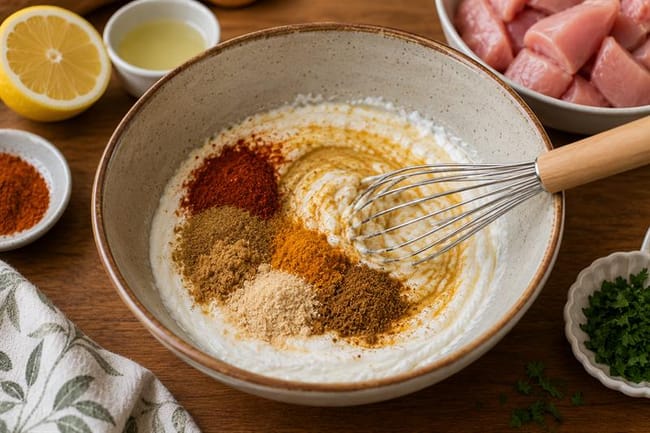 Prepare the marinade