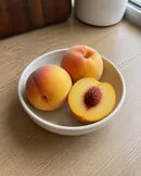 Ripe Yellow Peaches