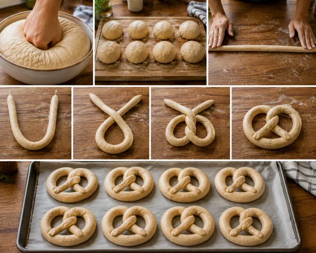 Shape the Pretzels