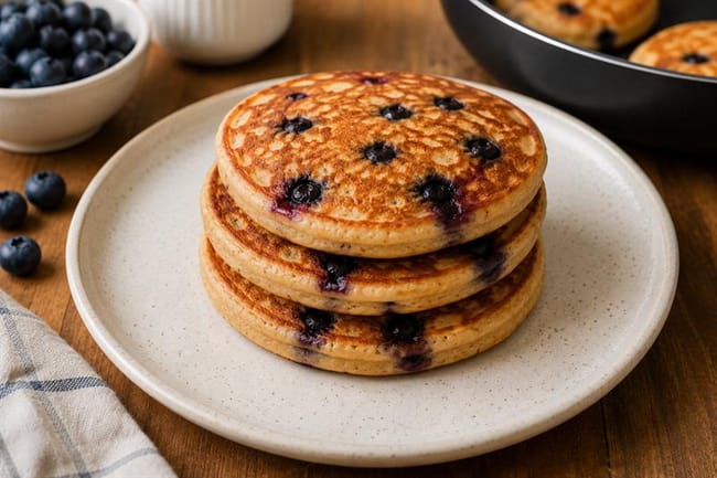 Stack the pancakes