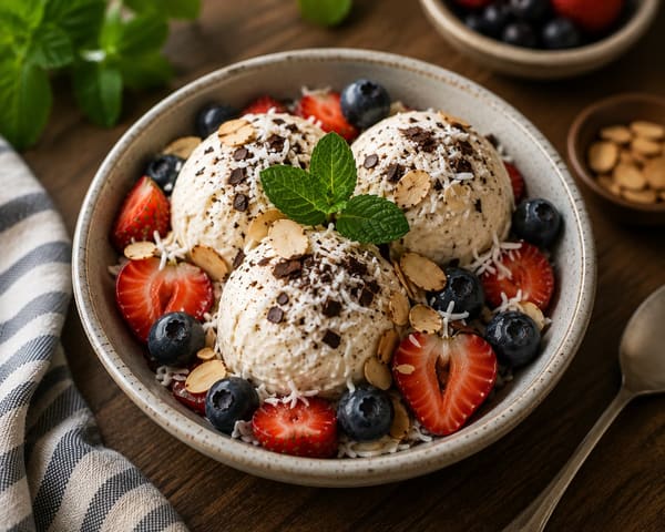 🍦 Everyday Vanilla Frozen Yogurt